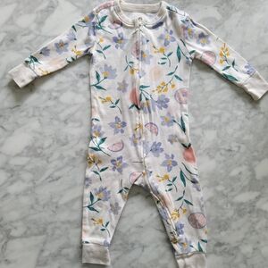 Floral Citrus Old Navy Toddler Pajamas